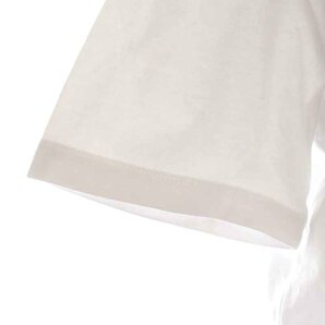 トゥモローランド TOMORROWLAND Les Petits Basics Tシャツ カットソー 半袖 クルーネック ロゴ XS 白 ホワイト 黒 ブラックの画像5