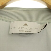 アディダス バイ ステラマッカートニー adidas by Stella McCartney ジップアップジャケット ブルゾン M ライトグレー_画像3