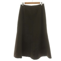 Lisiere L'Appartement リジェール アパルトモン FEMME Punch Flare Skirt フレアスカート ミモレ ロング 38 M カーキ_画像1