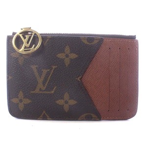 ルイヴィトン LOUIS VUITTON モノグラム カードケース ポルト カルト ロミー コインケース 小銭入れ 茶色 ブラウン M81880