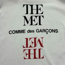 コムデギャルソン COMME des GARCONS メトロポリタン美術館限定 Ｔシャツ 半袖 プリント M 白 ホワイト LS-T001 レディース_画像8