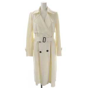  Diag Ram Grace Continental dore-p trench coat long total lining belt attaching 36 cream /MI #OS lady's 