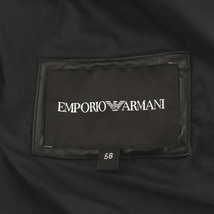 エンポリオアルマーニ EMPORIO ARMANI ダウンジャケット 撥水 縦キルティング アウター 58 4XL 黒 ブラック 6G1B99 1NPYZ /AN23 メンズ_画像3