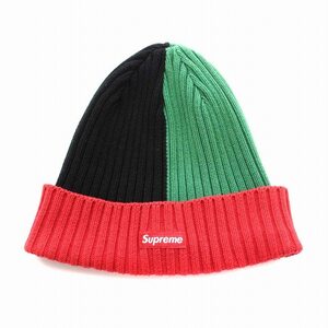 シュプリーム SUPREME 20SS Overdyed Beanie ビーニー ニットキャップ 帽子 ニット帽 スモールボックスロゴ 赤 レッド 緑 グリーン 黒