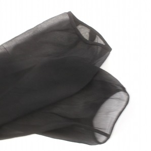 3.1 フィリップリム 3.1 phillip lim ブラウス 長袖 ビーズ シアー シースルー プルオーバー シルク 2 M ブラック 黒の画像7