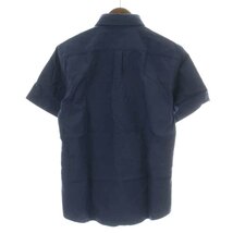 ユナイテッドトウキョウ UNITED TOKYO ボタンダウンシャツ カジュアルシャツ 半袖 2 M 紺 ネイビー /NW41 メンズ_画像2