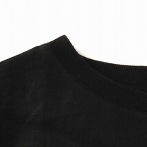 フォグリネンワーク fog linen work ノースリーブ カットソー リネン 麻100％ 黒 ブラック /YM レディース_画像6