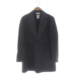  Madison blue MADISONBLUE wool tweed 2B jacket tailored jacket middle height 00 dark gray /HS #OS #SH lady's 
