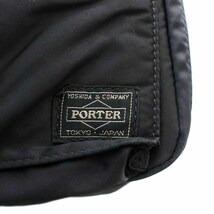 ポーター PORTER 吉田カバン タンカー TANKER SHOULDER BAG L ショルダーバッグ ナイロン 黒 ブラック 622-78810 /YI33 レディース_画像7