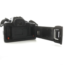 キャノン Canon EOS 1000S 一眼レフ フィルムカメラ フォーカルプレーンシャッター式 レンズセット ジャンク品 80-200mm 1:4.5-5.6 黒_画像5