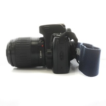 キャノン Canon EOS 1000S 一眼レフ フィルムカメラ フォーカルプレーンシャッター式 レンズセット ジャンク品 80-200mm 1:4.5-5.6 黒_画像3