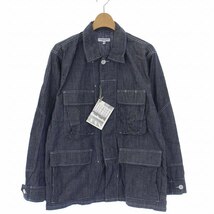 未使用品 エンジニアードガーメンツ Engineered Garments カバーオール ステンカラージャケット XS 紺 ネイビー /KH メンズ_画像1