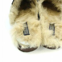 カミナンド caminando ドゥーズィエムクラス 17AW BIT FUR サボサンダル パンプス 黒 ブラック 1836W 17093510005630 /TK レディース_画像7