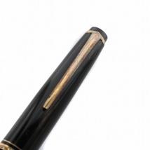 モンブラン MONT BLANC ヴィンテージ No.22 万年筆 筆記用具 黒 ブラック ゴールド色 筆記未確認 ジャンク /AQ ■GY05 その他_画像8