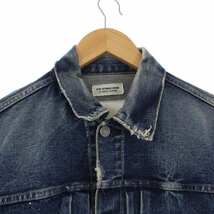 ロンハーマン Ron Herman Used Repair Denim Jacket 1st ダメージ加工 デニムジャケット ジージャン Gジャン S 青 ブルー 3620400100_画像4