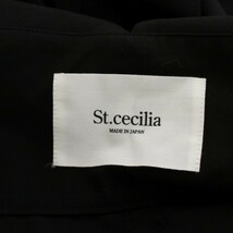 セントセシリア St.cecilia オールインワン オーバーオール サロペット ロング S 黒 ブラック /YI21 レディース_画像7