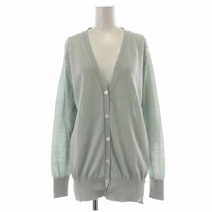 アパルトモン ドゥーズィエムクラス L'Appartement DEUXIEME CLASSE 21SS Knit Cardigan ニットカーディガン 長袖 F ブルー