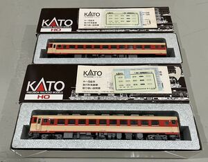 KATO HO キハ58 M キハ28 T 急行 色 2両 国鉄 JR 気動車 列車 DC ディーゼル