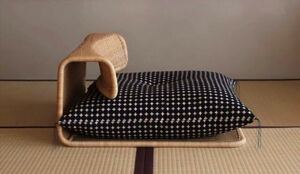 [ unused ] mountain river rattan ya maca wa rattan | rattan "zaisu" seat |gdo design | rattan | retro antique Vintage Mid-century | stylish 