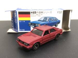  トミカ ヨーロッパ輸出 F32-2-2 アウディ 5000ターボ Pocket Cars 日本製