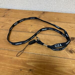 GIA ネックストラップ 宝飾　非売品　ジュエリー　ダイヤモンド　ラスト1点