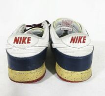 ナイキ NIKE DUNK LOW CL ダンクロー スニーカー シューズ MIDNIGHT NAVY/WHITE-VRSTY RED 318020-411 サイズ29cm ◎H11 メンズ_画像3