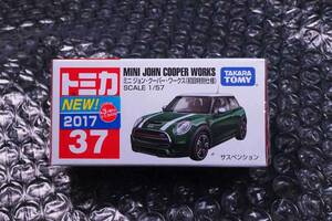 【新品】トミカ　3７『ミニ　ジョン・クーパー・ワークス (初回特別仕様)』2017新車シール付き