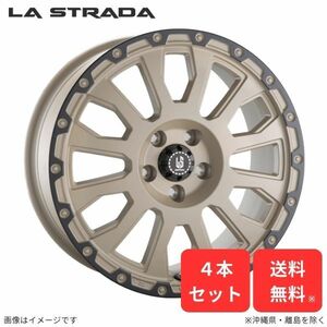 ホイール ラ・ストラーダ アウトランダー GF7W/8W ミツビシ 4本セット アヴェンチュラ 18インチ 5H LA880K40SDAR