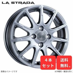 ホイール ラ・ストラーダ デイズ B43W/44W/46W/47W ニッサン 4本セット ティラード イオタ 14インチ 4H LOT445C45