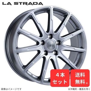 ホイール ラ・ストラーダ カローラツーリング E210/E211/E212/E214 トヨタ 4本セット ティラード イオタ 15インチ 5H LOT560CK45T