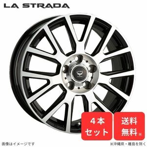 ホイール ラ・ストラーダ アウトランダー GF7W/8W ミツビシ 4本セット ティラード ラムダ 18インチ 5H LTL875K38BP