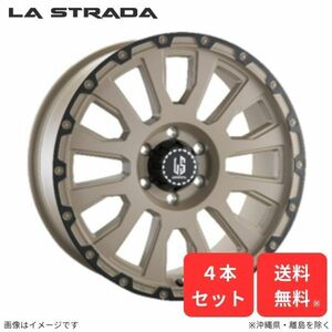 ホイール ラ・ストラーダ ランドクルーザープラド J150W/J151W トヨタ 4本セット アヴェンチュラ 20インチ 6H LA2085T22SDAR