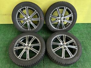 185/55R16 2020年スダットレス DUNLOP WINTER MAXX 03 タイヤアルミセット トヨタ純正4穴PCD100ET+45 16×5.5Jハブ54カローラ フィールダー