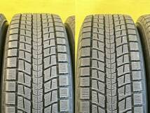 225/65R17 2019年スダットレス DUNLOP WINTER MAXX タイヤアルミセット トヨタ純正　5穴PCD114.3ET+45 17×7Jハブ60mmヴァンガード RAV4等_画像5