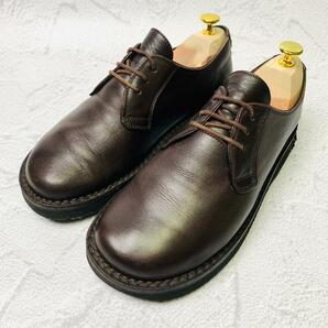 【人気】トリッペン ダービー レザー コンフォートシューズ 40 ブラウン 革靴 trippen 25.5～26の画像1