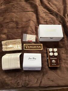 Vemuram Jan Ray eva電子mod 美品中古 ベムラム オーバードライブ