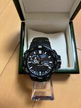 税抜￥95000 CASIO カシオ PROTREK PRW-6000YT-1BJF プロトレック 7000 8000 マナスル_画像5