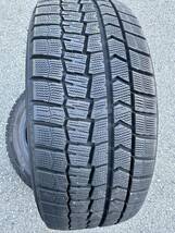 11 ダンロップ DUNLOP WINTER MAXX WM02 中古冬タイヤ4本セットスタッドレス 225/45R18 91Q 2021年　_画像4