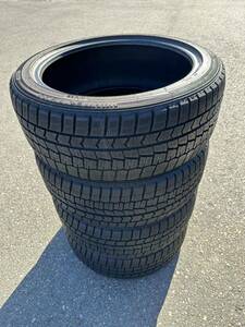 266 ダンロップ DUNLOP WINTER MAXX WM02 中古冬タイヤ4本セットスタッドレス 225/45R18 91Q 2021年　