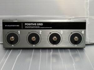 POSITIVE GRID　BT-4 BLUETOOTH MIDI　中古　MIDIコントロールペダル