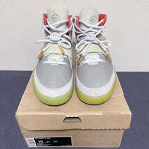 国内正規品 NIKE AIR YEEZY 2 NRG PURE PLATINUM wolf grey エアイージー2 NRG ウルフグレー 28cm US10_画像2