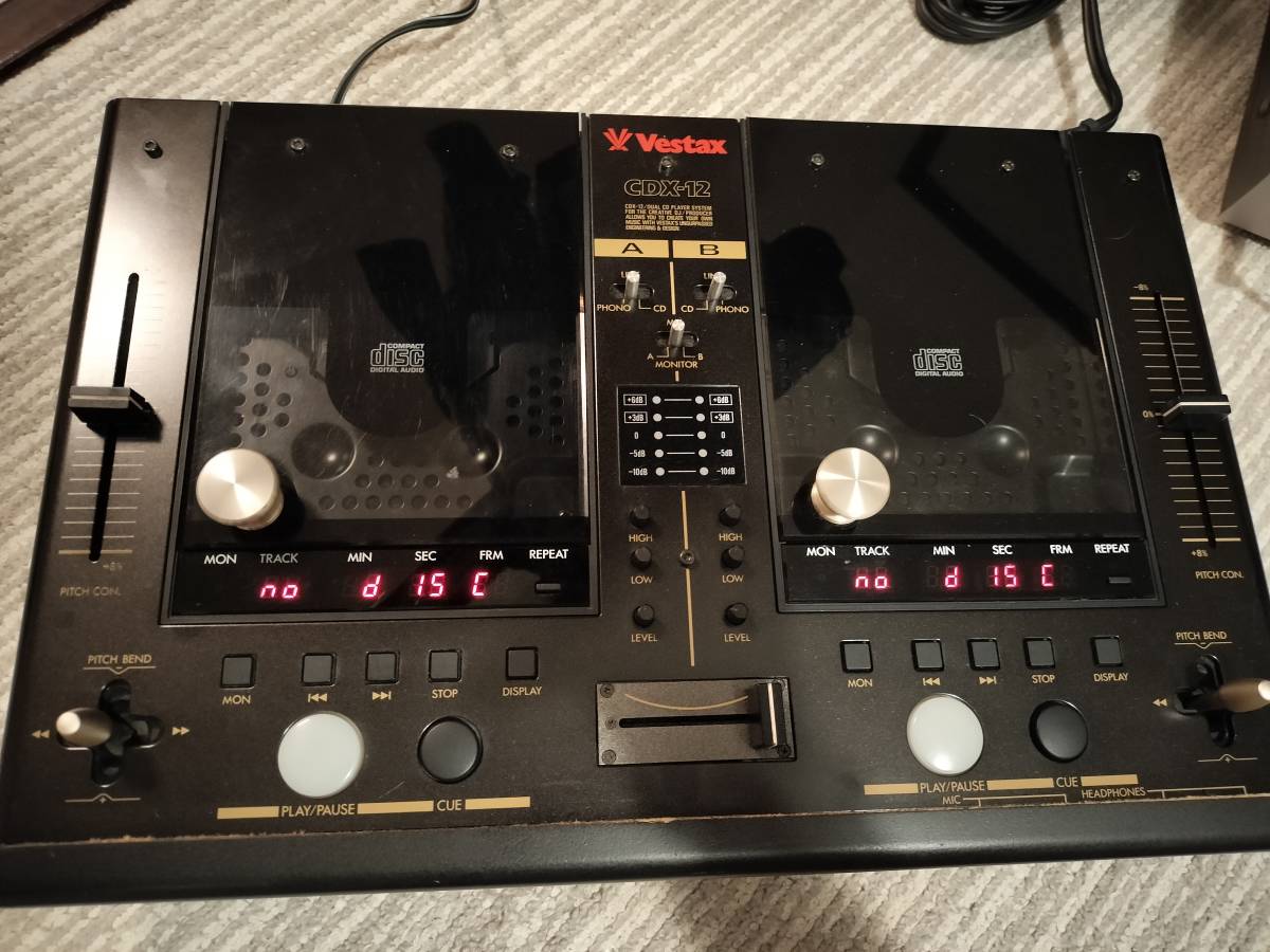 Yahoo!オークション -「vestax cdx-12」(DJ機器) (楽器、器材)の落札