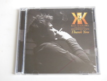 【2CD】２枚組　吉川晃司『Thank You』20th Anniversary SELF COVER BEST ALBUM 20周年記念 セルフカバー・ベスト_画像1