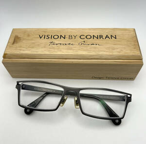 中古 テレンス・コンラン VISION BY CONRAN 老眼鏡 リーディンググラス 老眼鏡 シニアグラス イングランド製