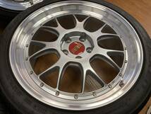 ◆BBS LM-R 19インチ◆鍛造品◆LM302 LM328◆8.5J+43 9.5J+50 5H114.3◆FK510 235/40 265/35R19 2021年製造◆マークX LEXUS GS IS RC等◆_画像6