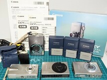 人気☆Canon IXY DIGITAL LI・10・70・900IS☆キヤノン イクシー デジタルカメラ☆まとめて 4台_画像1