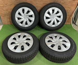 ★スタッドレスタイヤ★ 185/65R15 GREN LANDER【2022年】(TOYOTA 純正スチールホイール) 15X5J 4H/100 4本セット！