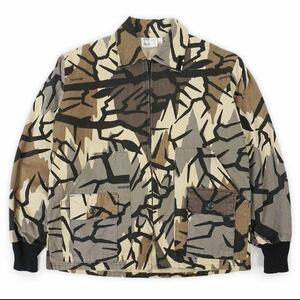 美品 90s PREDATOR CAMOUFLAGE プレデターカモ柄 コットン ジャケット USA製 L XL