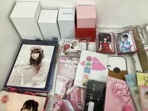 【同梱不可/現状】 女性声優グッズ まとめ売りキャラ分け 小倉唯 クリアファイル CD 缶バッジ ビールジョッキ 写真集 他_画像2