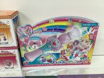 【現状】 女児向けアニメ グッズ まとめ売り アイカツ！ プリキュア 他 クリアファイル ぬいぐるみ ラバスト 変身シリーズ 他_画像4